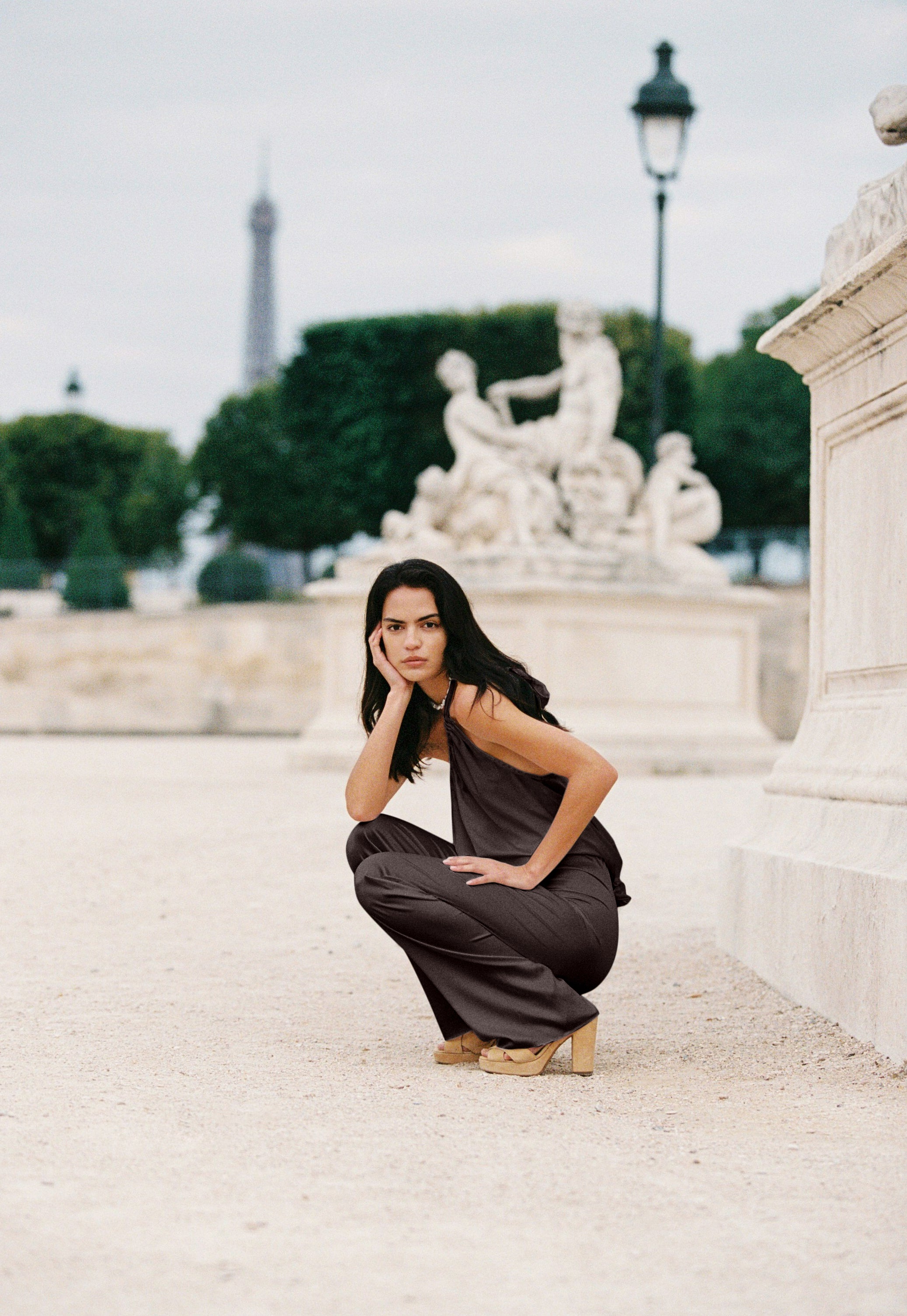 Harper Pants and Camila Top Chocolate