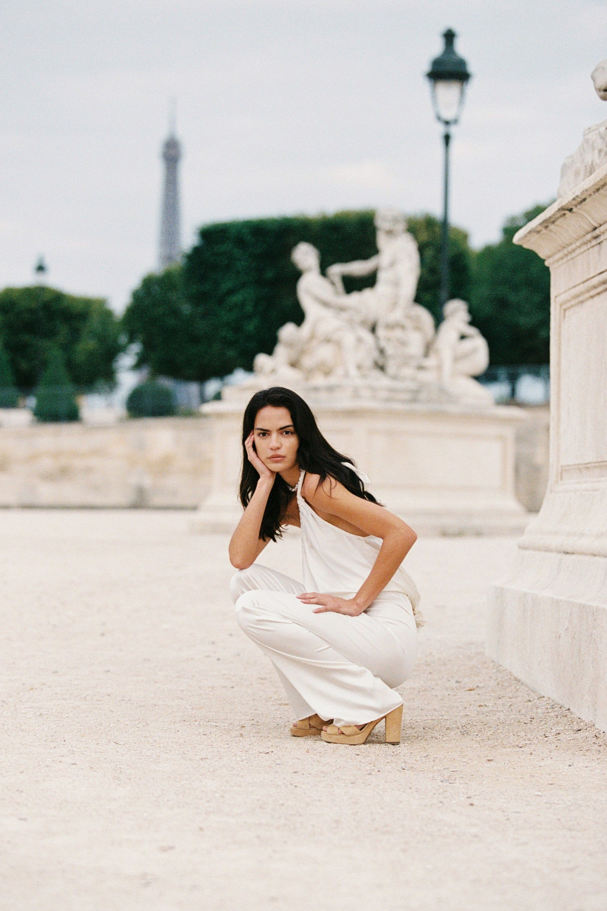 Harper Pants and Camilla Top Ivory 