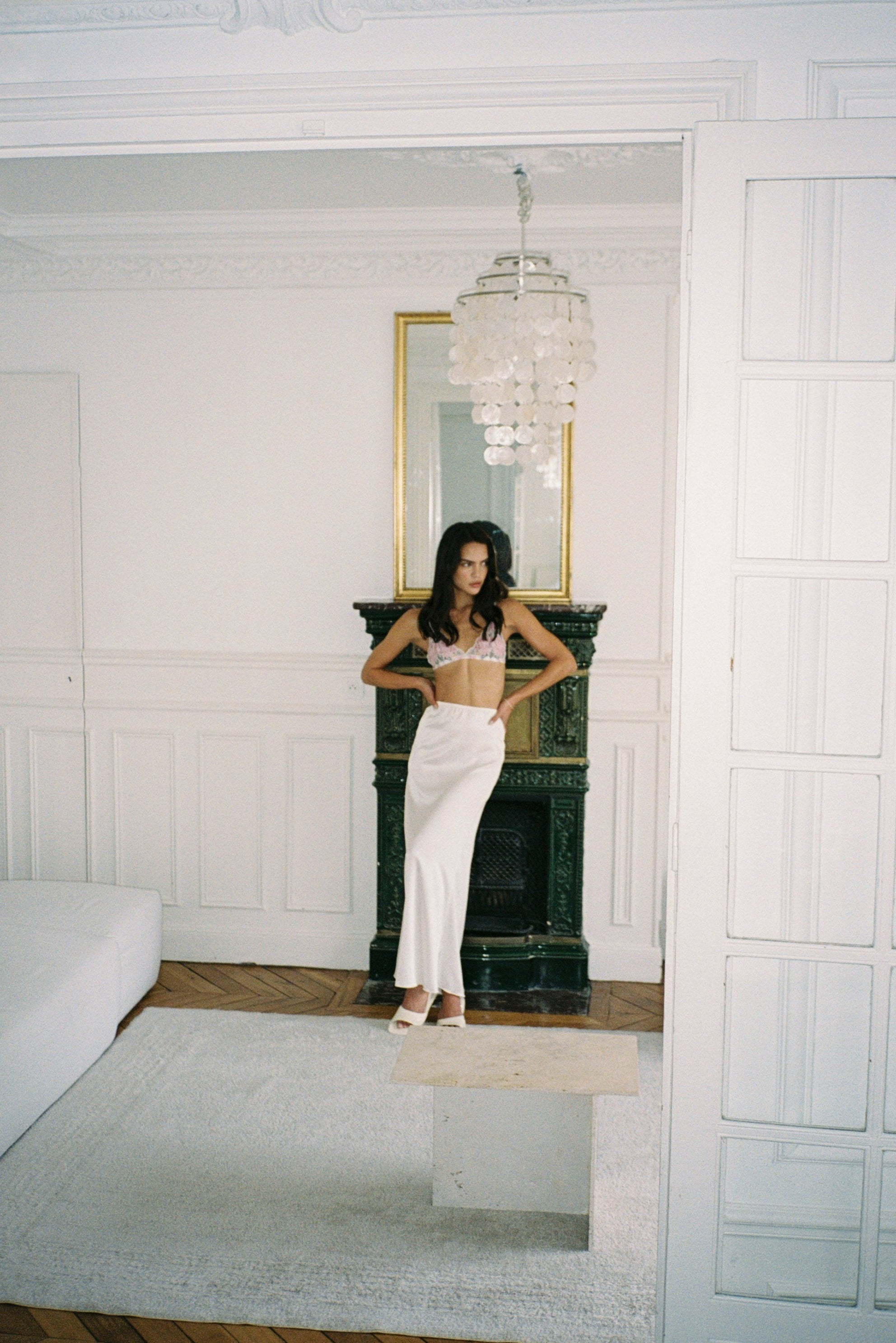 Juliette Skirt and Aurelie Bras